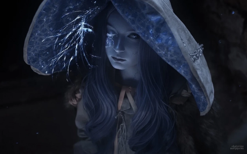 Косплеер воплотила Ренни Колдунью из Elden Ring в кукольном образе