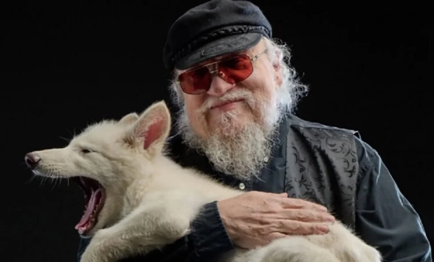 Сфоткался с лютоволком и понеслось — Джордж Мартин назвал «Ветра зимы» своим проклятием